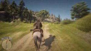 Riding From Tumbleweedish To Van Horn In RDR 2