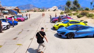 РЕАЛЬНАЯ ЖИЗНЬ В GTA 5 - ЛАМБА ГУЧЧИ ПРОТИВ ЛАМБЫ КАБРИОЛЕТ ВЫИГРАЛ 50.000$ В УЛИЧНЫХ ГОНКАХ! ?ВОТЕ