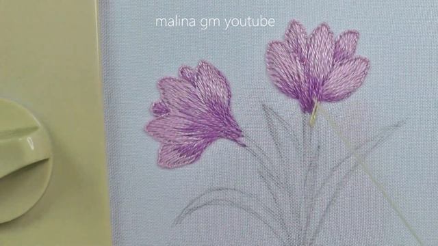 How to embroider delicate flowers Floral embroidery