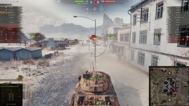 Škoda T 56 - 9 ФРАГОВ - 9,1К ДАМАГА World of Tanks смотреть онлайн