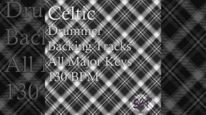 Celtic Drum Backing Track in A Major, 130 BPM, Vol. 1