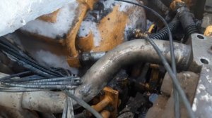 Оживление мертвеца. Шантуй сд 22/mounting an engine on a bulldozer