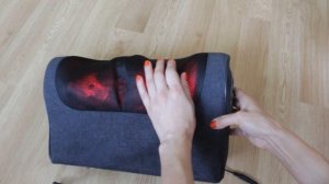 Подушка массажер #Shiatsu с инфракрасным подогревом с #AliExpress