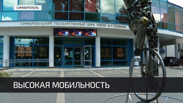 Доступная среда для инвалидов - библиотека и цирк (Симферополь, Крым) 2022