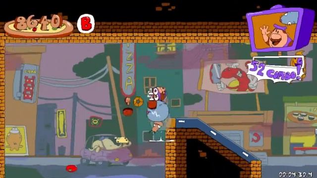 Pizza Tower - The Pig City (P Rank + All Achievements/Chef Tasks in a Single Run) смотреть онлайн