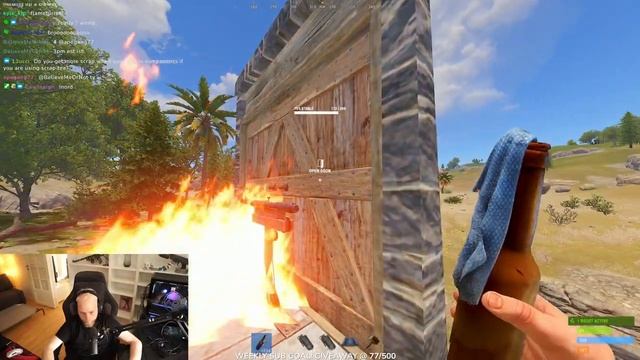 МОЛОТОВ НОВАЯ ИМБА !? ОБНОВЛЕНИЕ в РАСТ/RUST смотреть онлайн