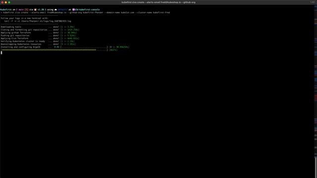 kubefirst Kubernetes cluster creation on Civo with GitHub using the CLI смотреть онлайн