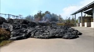 На Гавайях поток лавы подошёл к местному кладбищу (новости)