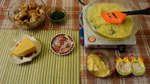 Грибы, запеченные в сметанном соусе с сыром!