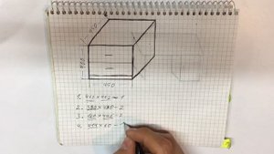 Как рассчитать тумбочку на два ящика с доводчиками