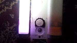 Как сгорает люминесцентная лампа EOL