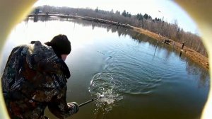 ловля форели на платном водоеме