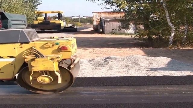 Укладка асфальта