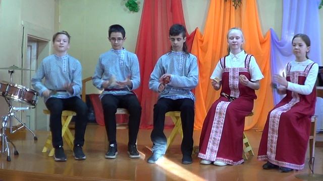 Рио- рита исп.ансамбль ложкарей Горошина.Костромская обл. г Нея