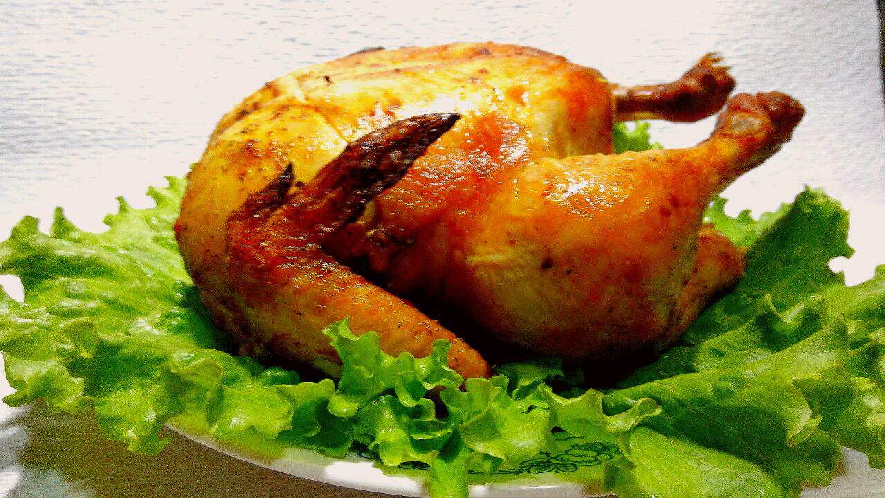 Курица в духовке на Новогодний стол
