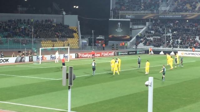 Краснодар 1:0 Боруссия. Гол Павла Мамаева смотреть онлайн