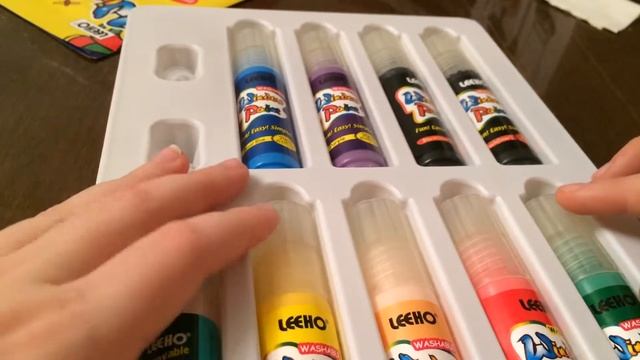 Распаковка и обзор набора витражных красок смотреть онлайн