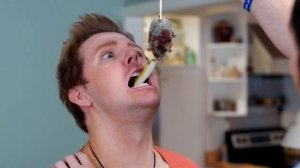 SNAKE IN MOUTH!