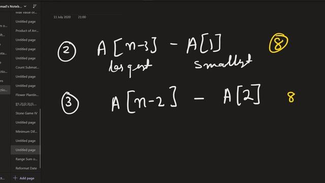 1509. Minimum Difference Between Largest and Smallest Value in Three Moves смотреть онлайн