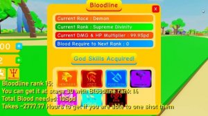 Revealing All Bloodline Ranks And Bosses in Lifting Simulator