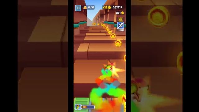 Subway Surfer rocket