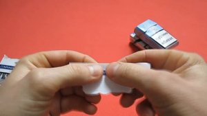 ЧТО МОЖНО СДЕЛАТЬ ИЗ ПАЧКИ СИГАРЕТ. КАК СДЕЛАТЬ КАРТОЧКИ ИЗ ПАЧЕК СИГАРЕТ