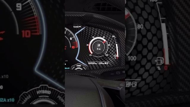 Lamborghini’s V12 plug-in hybrid - LB744 interior sneak peek. #lamborghini