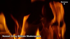 Shakespeare, Sonnet 34, Poem Video