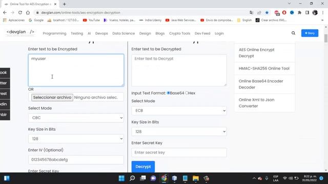 Proteger datos de conexion a base de datos en Java смотреть онлайн