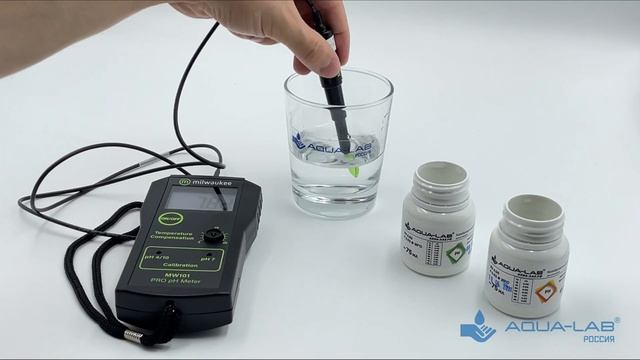 pH метр с АТС Milwaukee MW101-SOIL PRO для твердых образцов | видеоинструкция смотреть онлайн