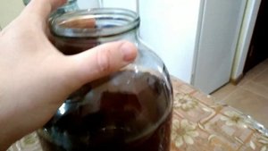 Ароматный спирт из старых настоек.