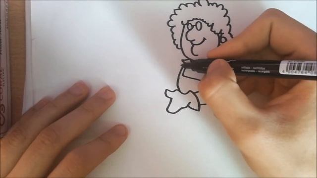 How to draw Granny preparing roast turkey for dinner смотреть онлайн