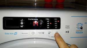 Обзор-отзыв о стиральной машине Candy CSS34 1062DB1-07 плюс удобная самодельная сушилка в ванную.