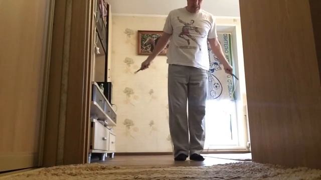 Скакалка. Выход из базового прыжка «крабик» (caboose) смотреть онлайн