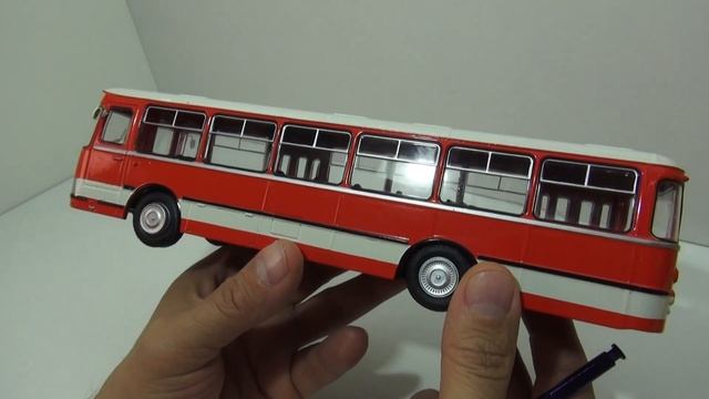 Наши Автобусы №36 ЛиАЗ 677Э (луноход) MODIMIO 1:43 смотреть онлайн