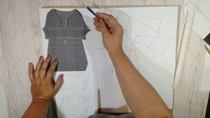 ВЫКРОЙКА.ПЛАТЬЕ  в стиле Бохо