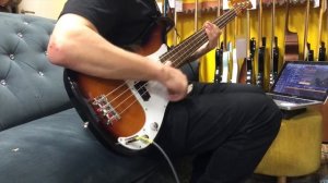 Бас-гитара Fernandes RPB360 Precision Bass 3-Tone Sunburst | SKIFMUSIC.RU