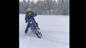 Едем на озеро и на игору/yamaha wr250f и motoland wrx250/без шипов