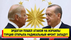 Эрдоган пошел атакой на Израиль! Турция из-за Тель-Авива открыла радикальный фронт Западу?