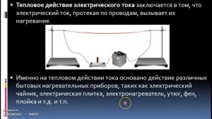 Действия электрического тока