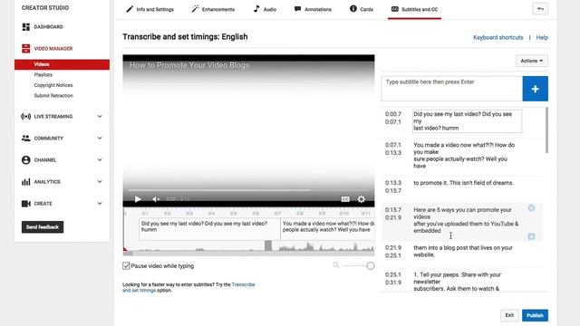 How to create video subtitles смотреть онлайн