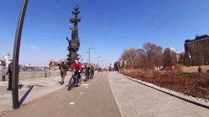 Moscow bike ride: Springtime river route, part 2