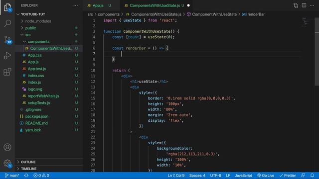 useState Crash Course - Learn How to Manage State in a Functional Components with this React Hook смотреть онлайн