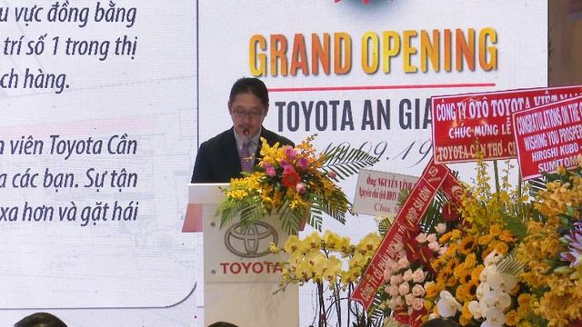 Lễ khai trương Công ty TNHH Toyota Cần Thơ - CN An Giang смотреть онлайн