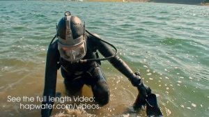 Frogwoman Tatjana - Rubber Interspiro Wetsuit Dive - Preview