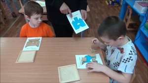 Головоломка Слагалица  Работа по образцу