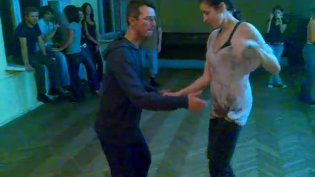 Bachata workshop. Урок бачаты. Сентябрь 2010 г. смотреть онлайн