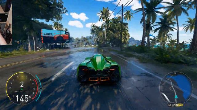 The Crew Motorfest | Lamborghini Egoista | Steering Wheel Logitech G923 | Gameplay