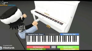How to play Friday theme SCP 3008 on Roblox piano (sheets in description)