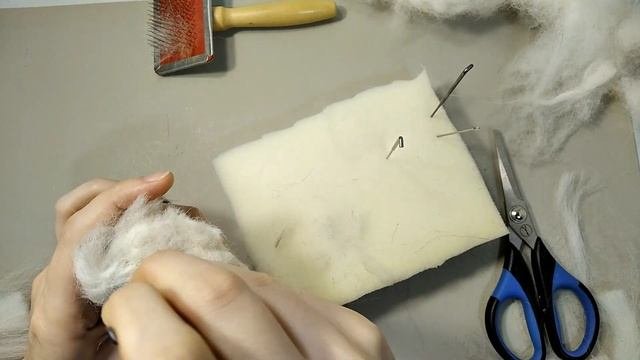 Валяние из шерсти. Обзор мастер-класса по валянию собачки ши-тцу.